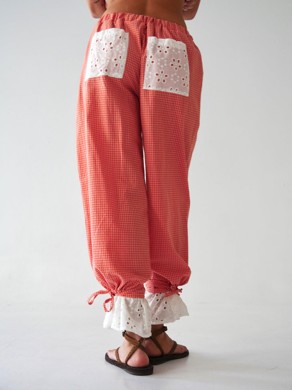 Pantalón Claudia Vichy Naranja