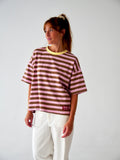 T-Shirt Nunu Marron Et Rose