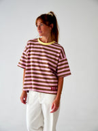 T-Shirt Nunu Marron Et Rose