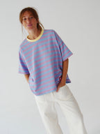 T-Shirt Nunu Lilas Et Bleu Ciel