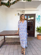 Vestido Mica Azul