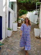 Vestido Mica Azul