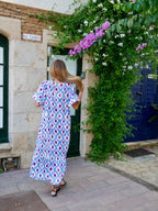 Vestido Mica Azul