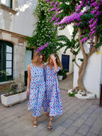Vestido Mica Azul