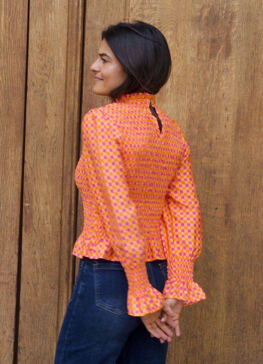 Orange Chia Blouse