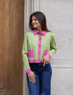 Cárdigan Dalia Verde