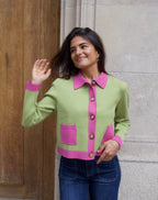 Cárdigan Dalia Verde
