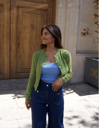 Top Inés Blue