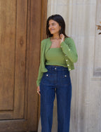 Top Inés Top Green