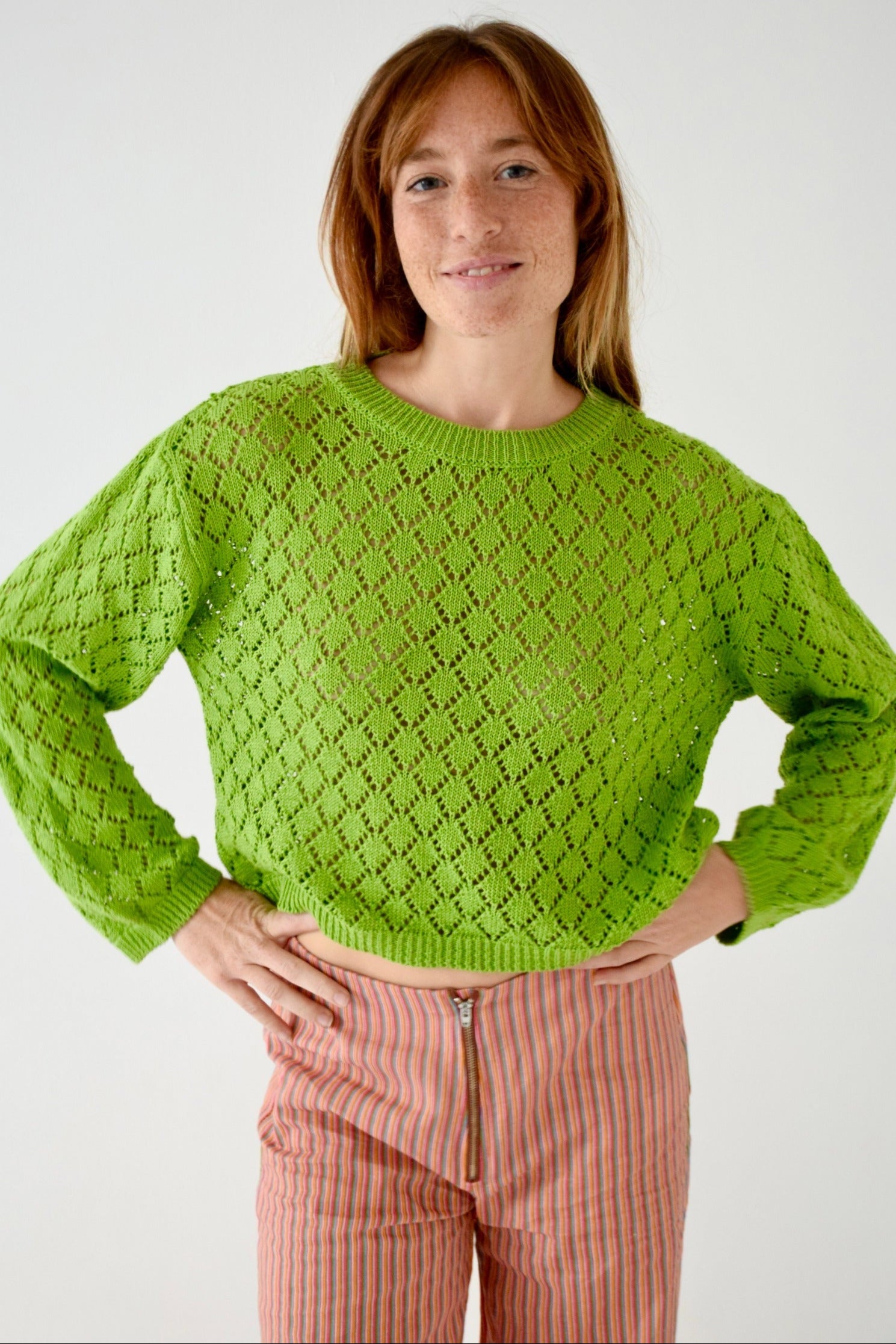 Olivia Green Sweater