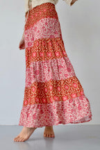 Jupe Boho Orange