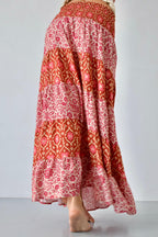 Jupe Boho Orange