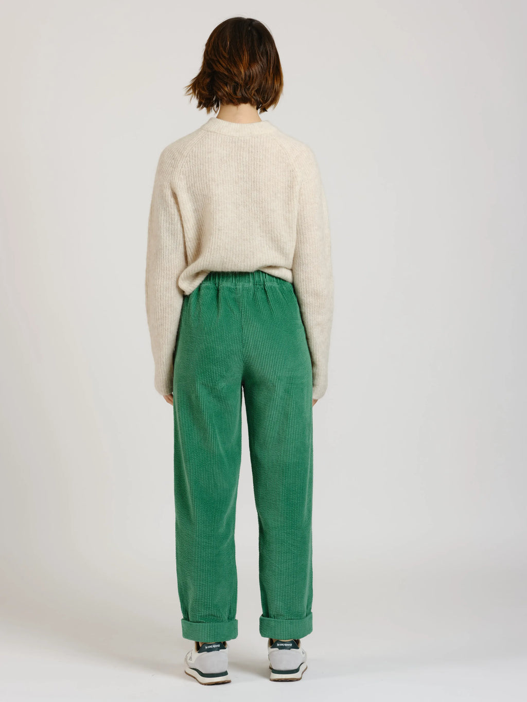 France Velvet Mom Trousers