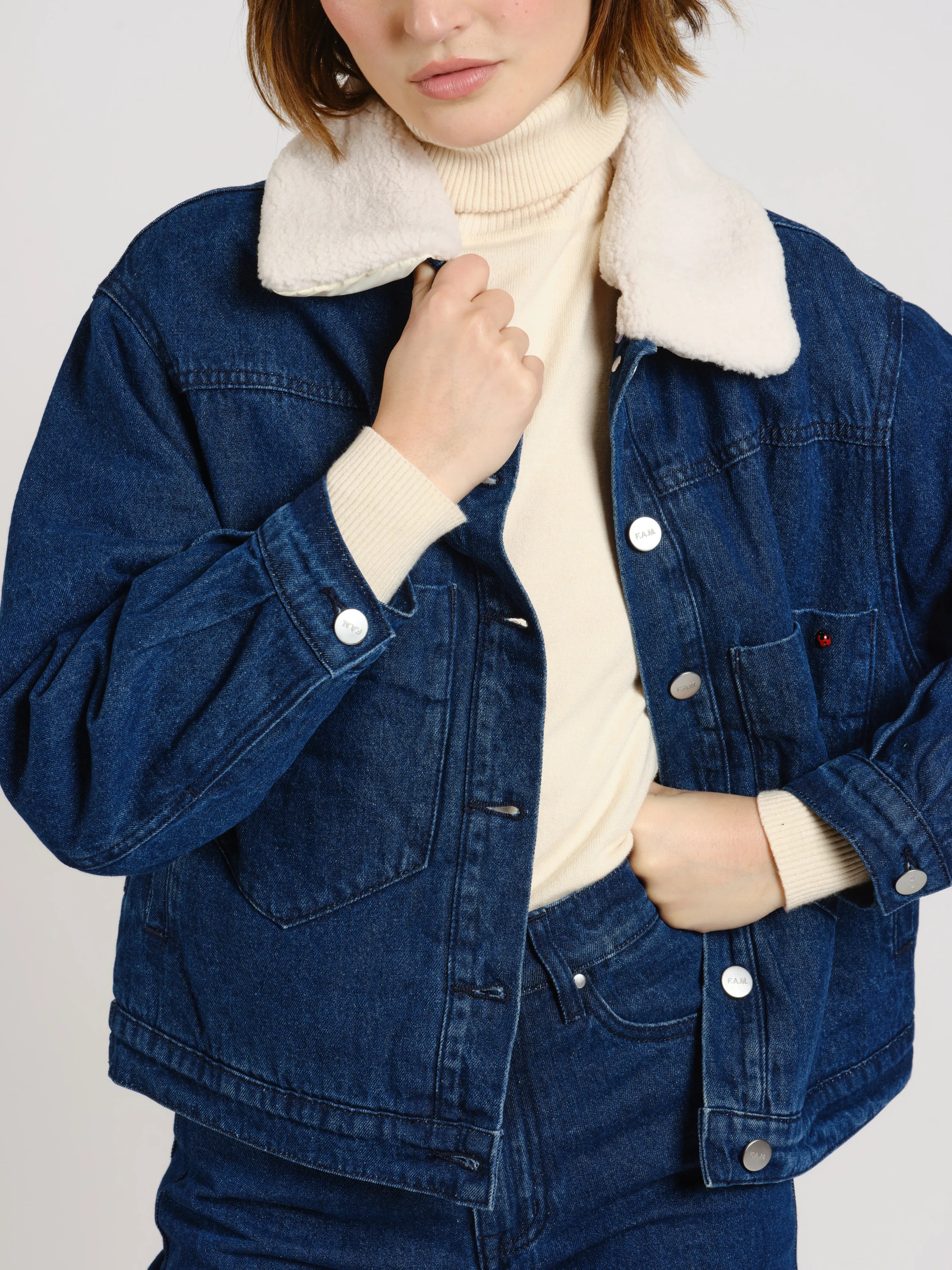 Giacca In Denim Vicky
