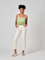 Jean Boyfriend Slim Taille Haute Maeva