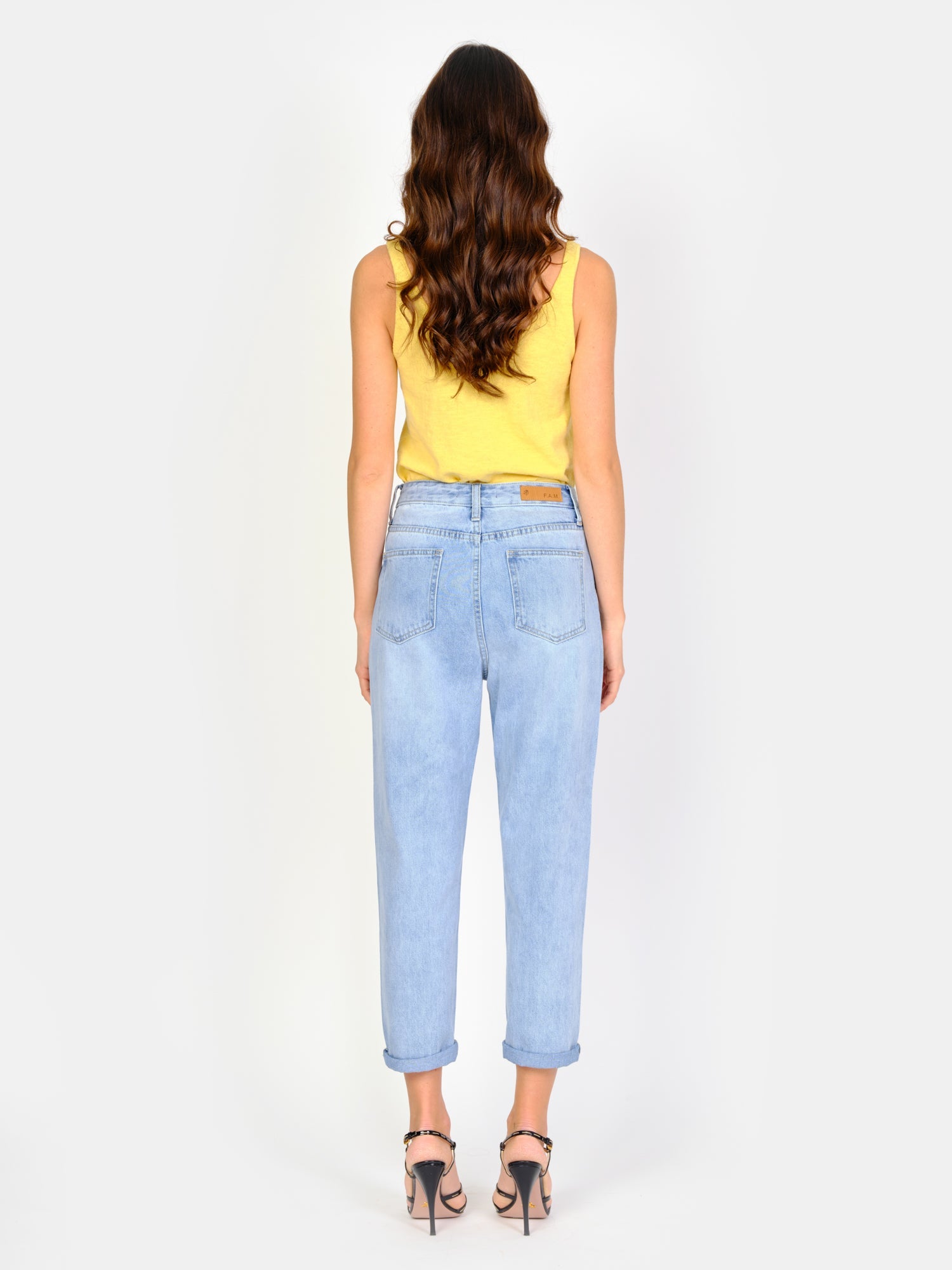 Jeans Balloon Corti Blu Lola