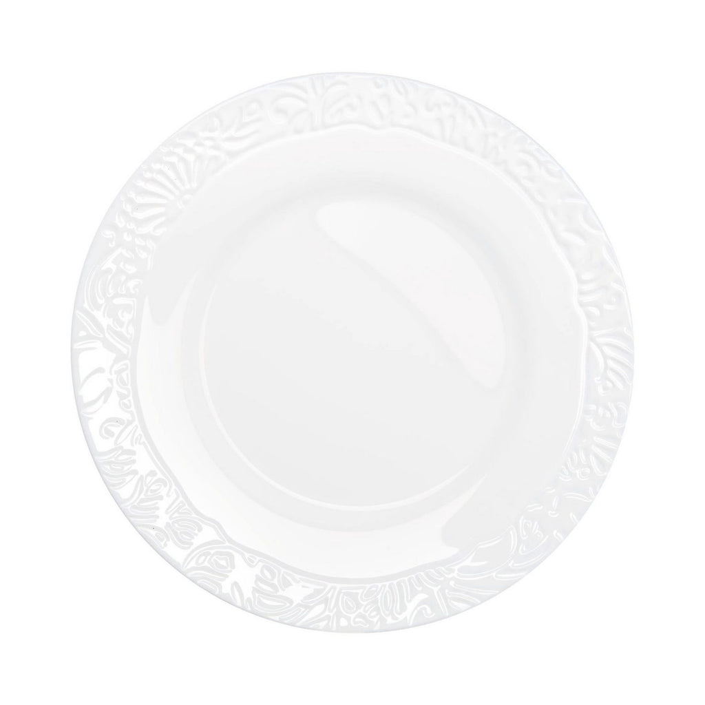 Danbury - 6 Dinner Plates - White - 25 cm - Luminarc