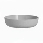 Smart Cuisine Wavy - 2 Round Dishes - Opal - Grey - 26cm - Luminarc