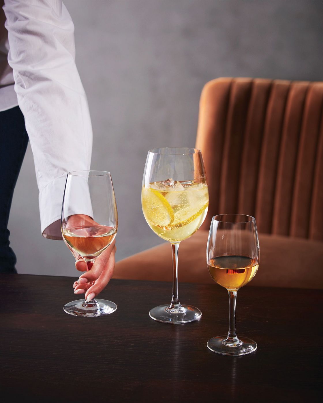 Cabernet - 6 Tulip Stemmed Glasses - 25 cl - Chef&Sommelier