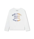 Camiseta de manga larga - Blanca - Niño