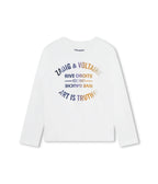 Camiseta de manga larga - Blanca - Niño