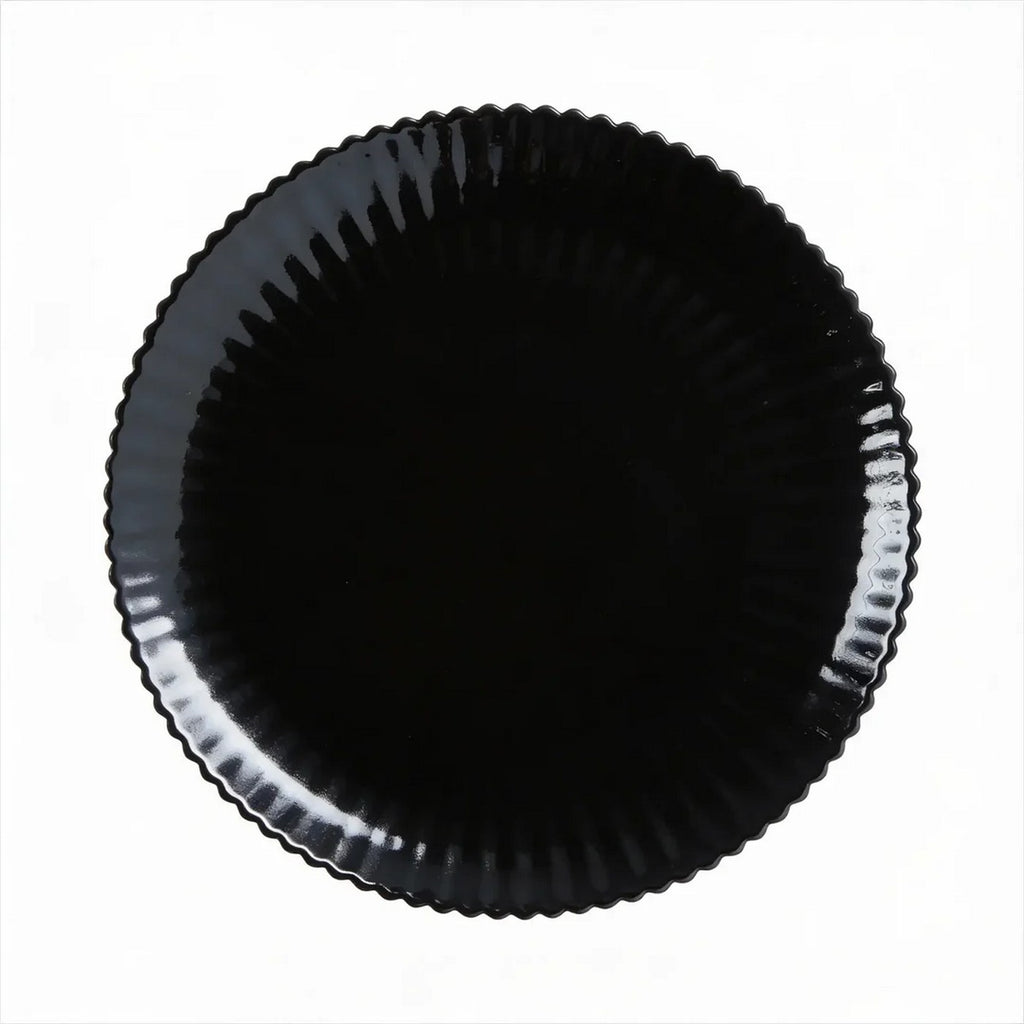 Bloom - 6 Dinner Plates - Black - 25 cm - Luminarc