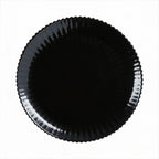 Bloom - 6 Dinner Plates - Black - 25 cm - Luminarc