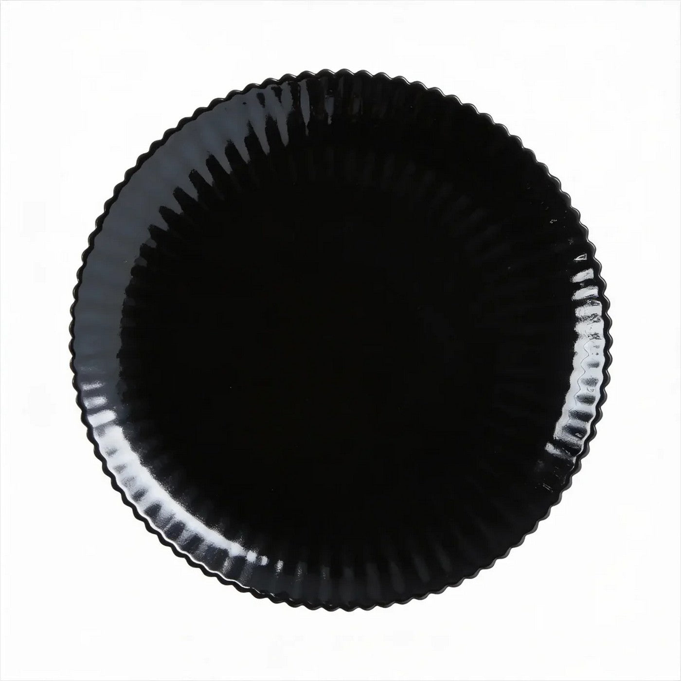 Bloom - 6 Dinner Plates - Black - 25 cm - Luminarc
