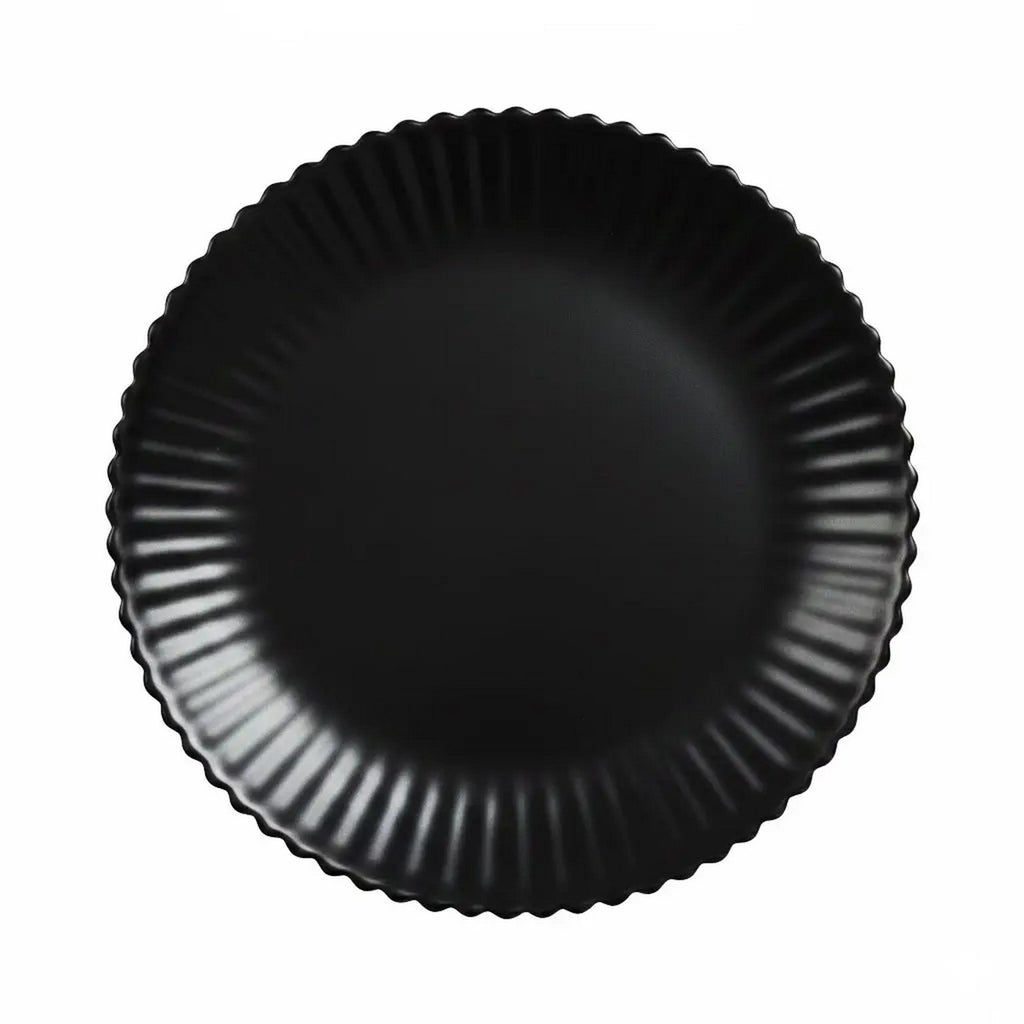 Bloom - 6 Dessert Plates - Black - 19cm - Luminarc