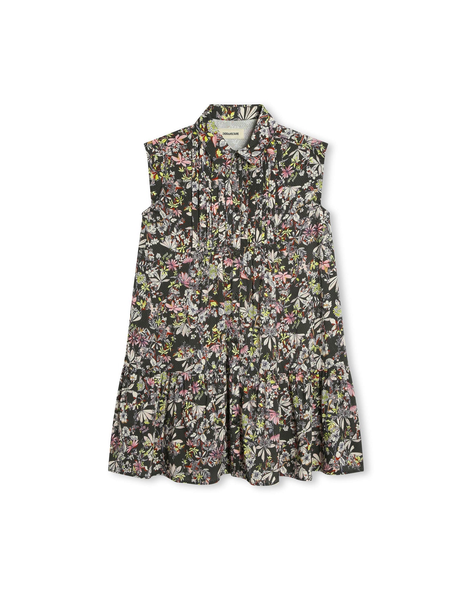 Zadig&Voltaire - Vestido - Dark Khaki - Niña