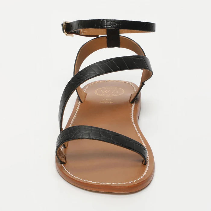 Sandales Xigala - Black Croco