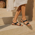 Sandales Domizia - Noir