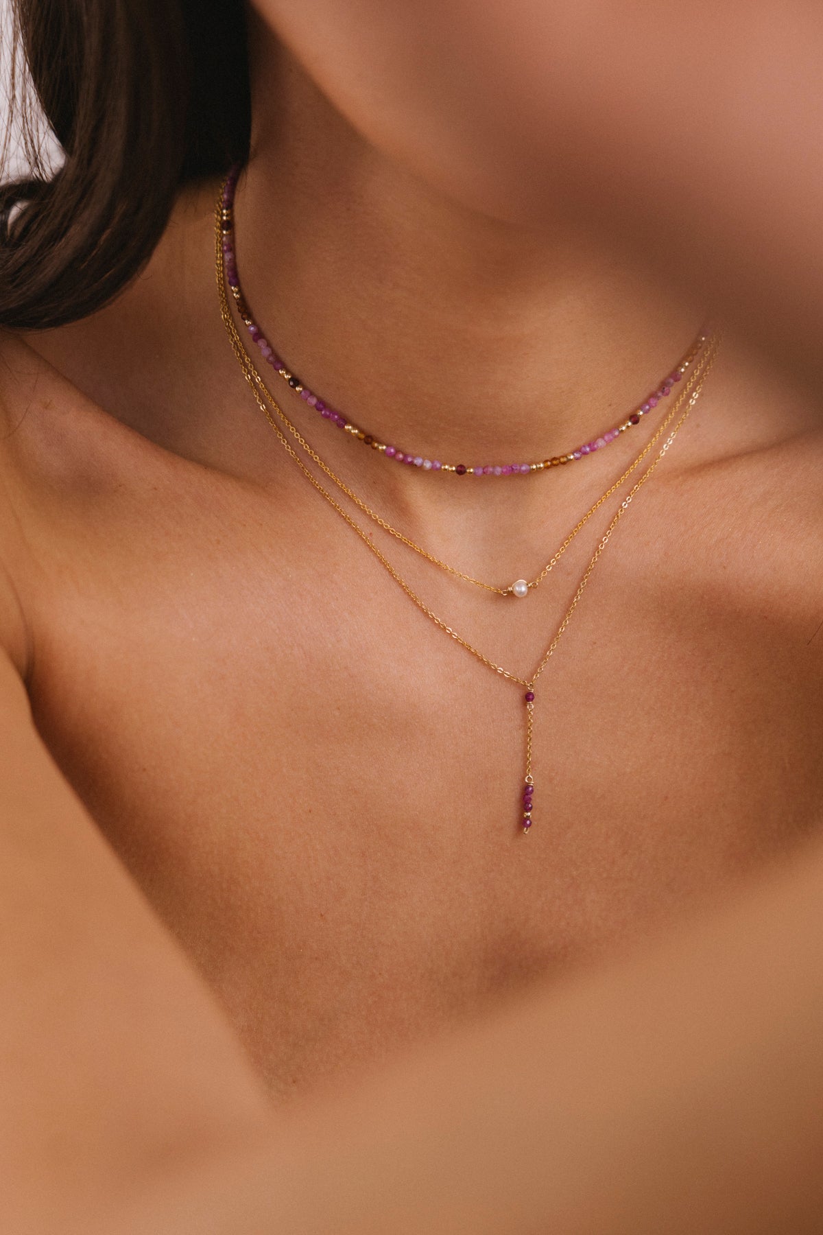 Stella Necklace - Cultured Pearl
