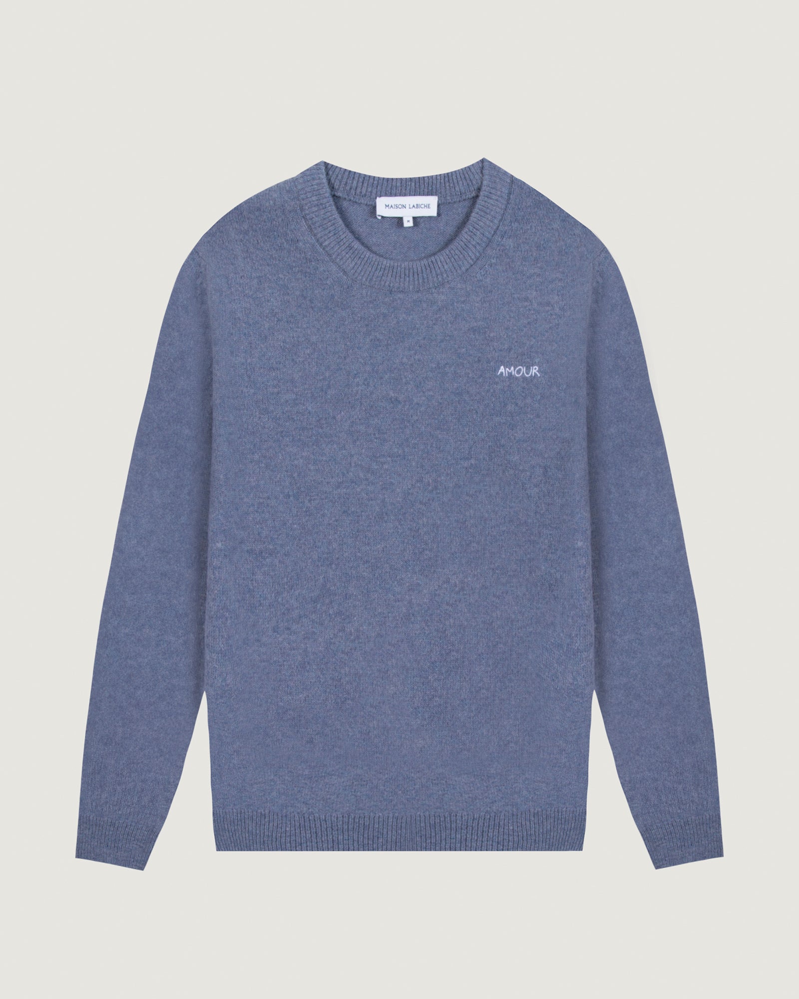 "Amour" Grand Cerf Lambswool Sweater