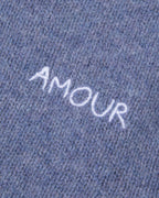 "Amour" Grand Cerf Lambswool Sweater