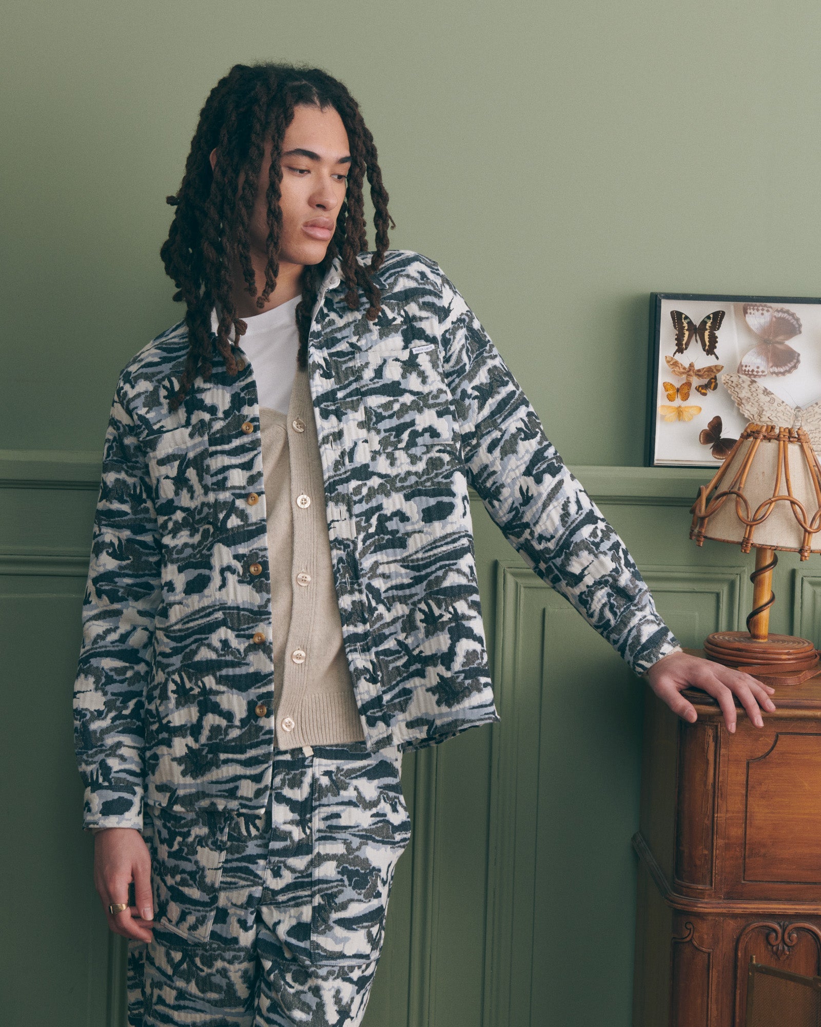 Pantalón "Jacquard Camuflaje" Guignier