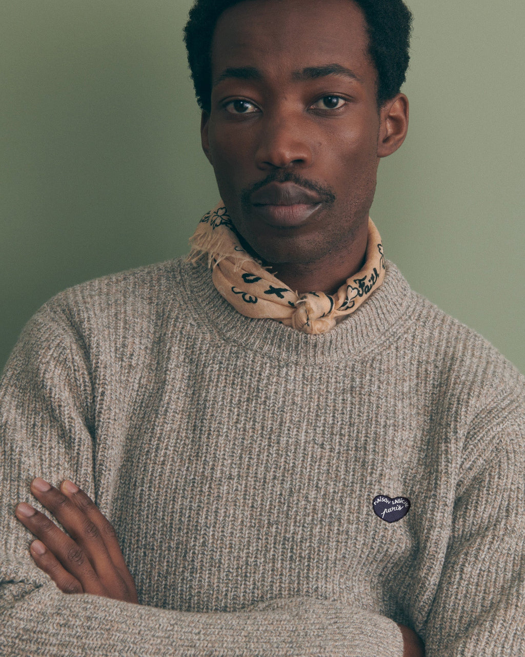 Pull "Patch Coeur" Mulot Lambswool