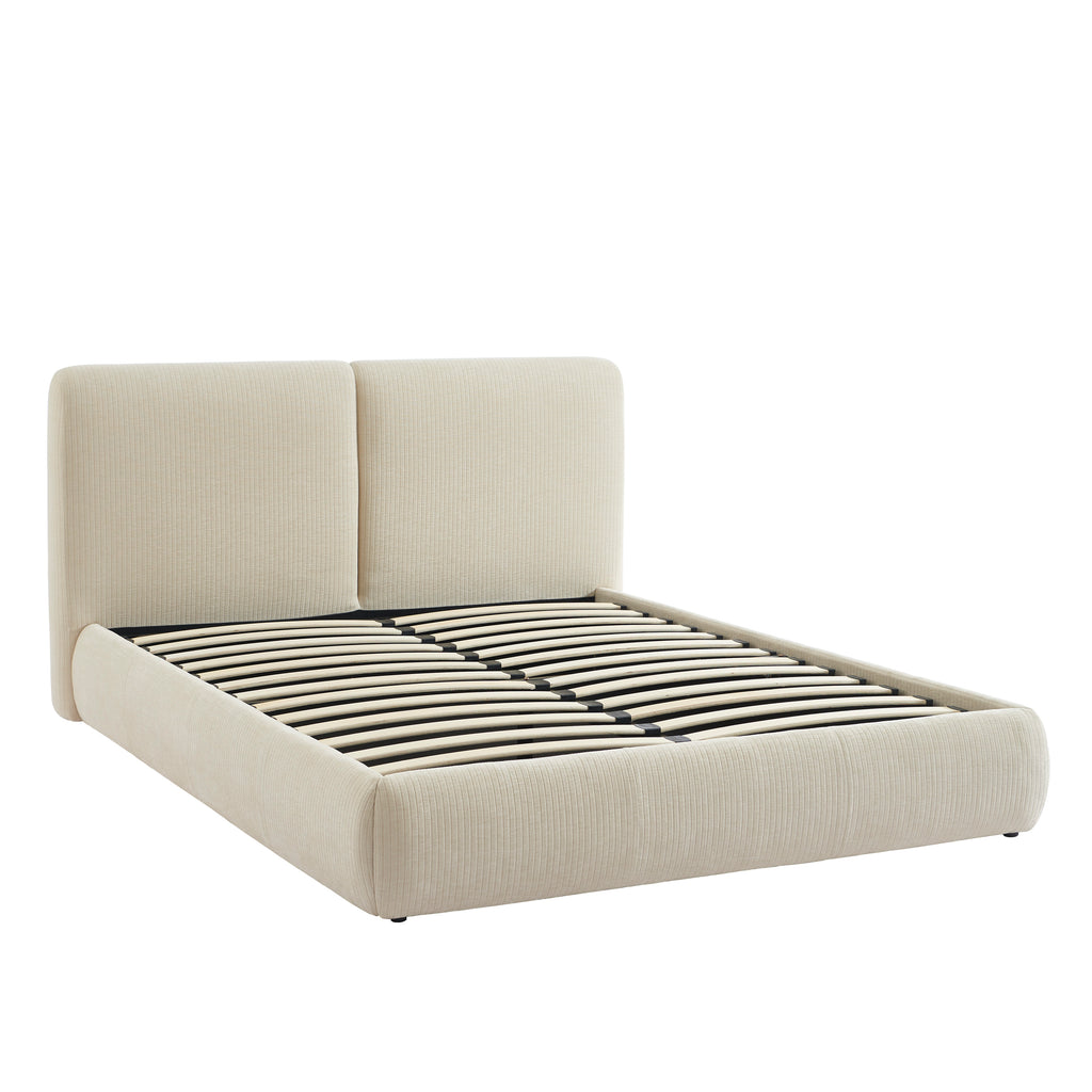 Yoka - Bed - Corduroy Velvet - Beige