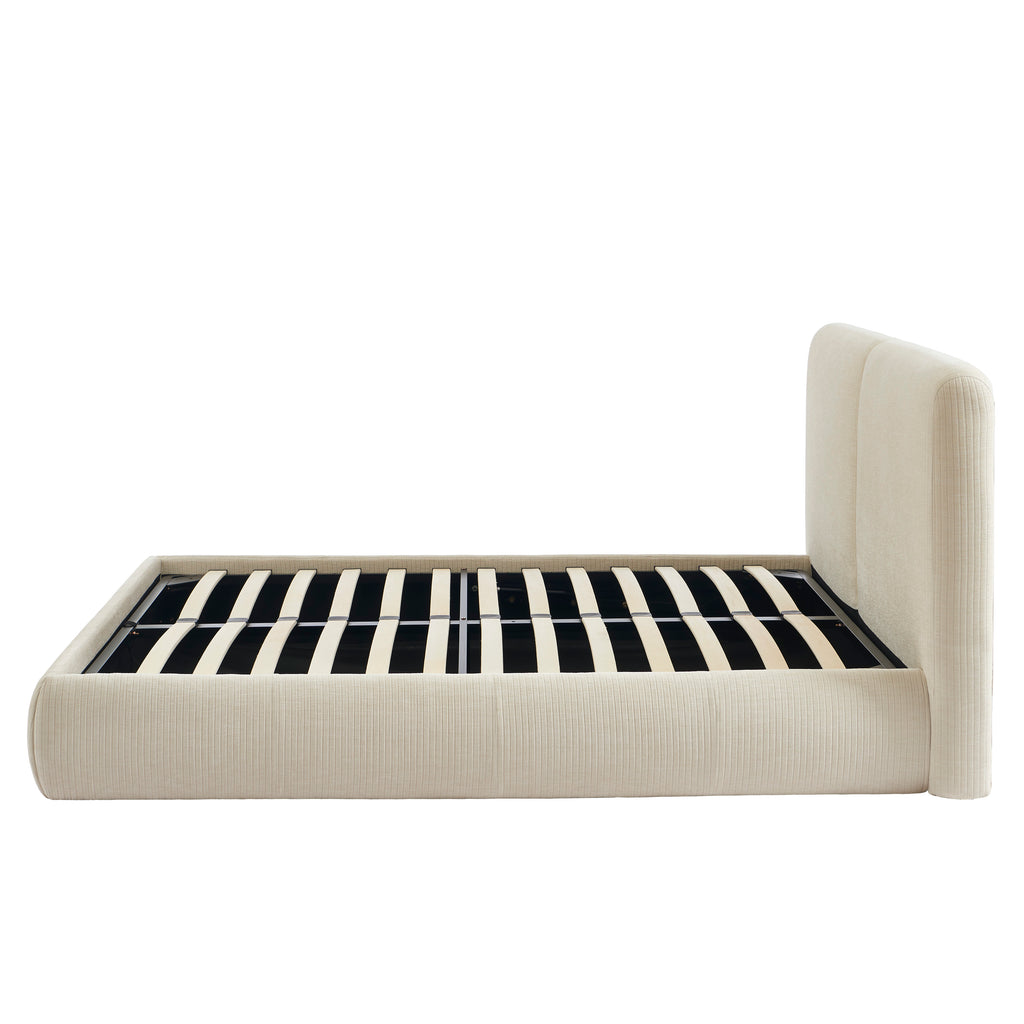 Yoka - Bed - Corduroy Velvet - Beige