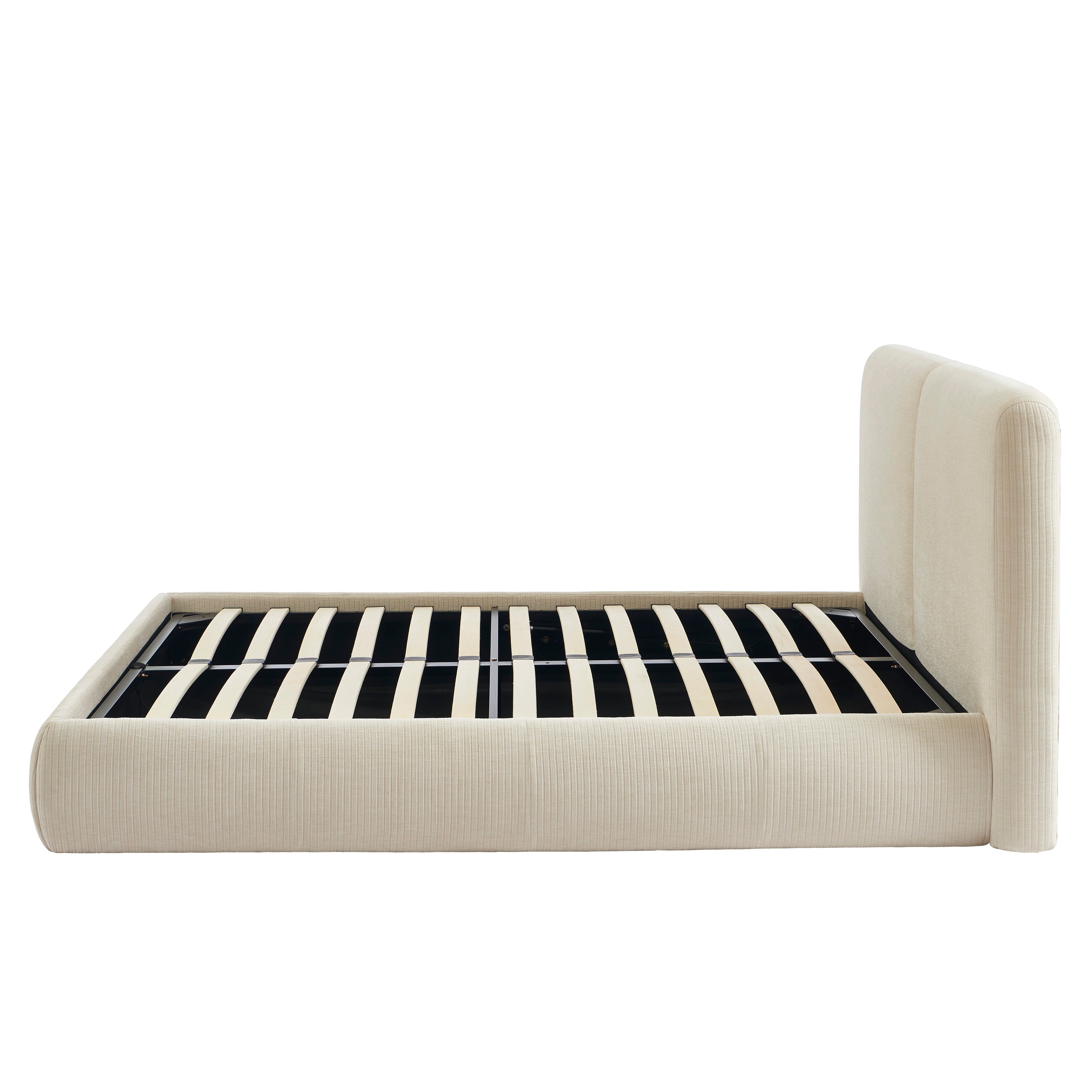 Yoka - Bed - Corduroy Velvet - Beige