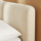 Yoka - Bed - Corduroy Velvet - Beige