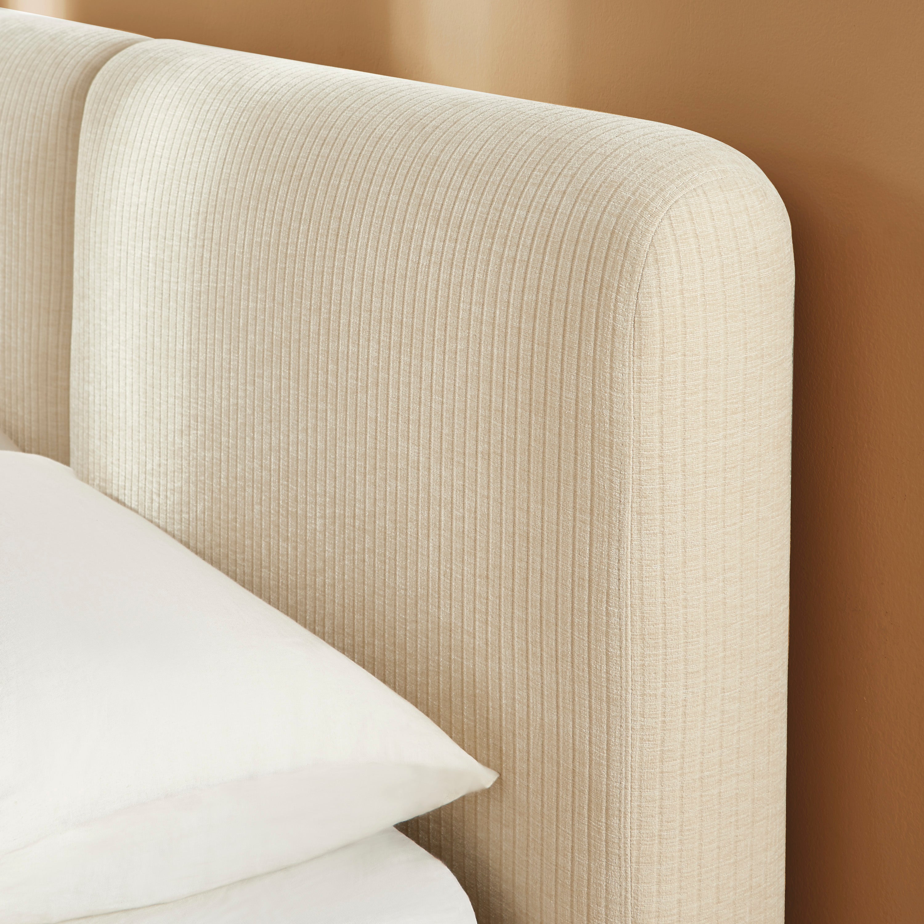 Yoka - Bed - Corduroy Velvet - Beige