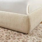 Yoka - Bed - Corduroy Velvet - Beige