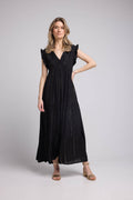 Vestido largo - Negro