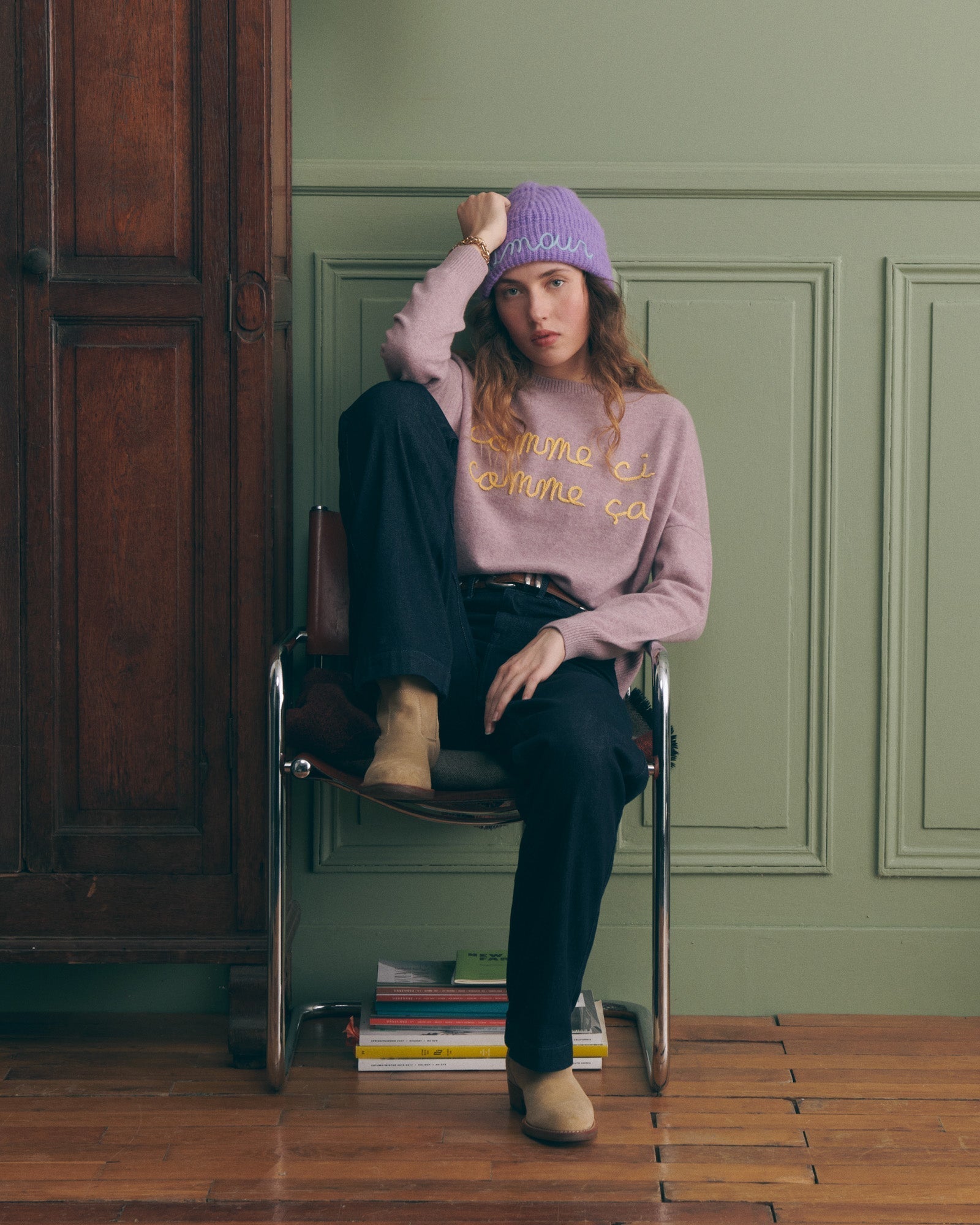 Pull "Good Luck" Buzelin Cashmere