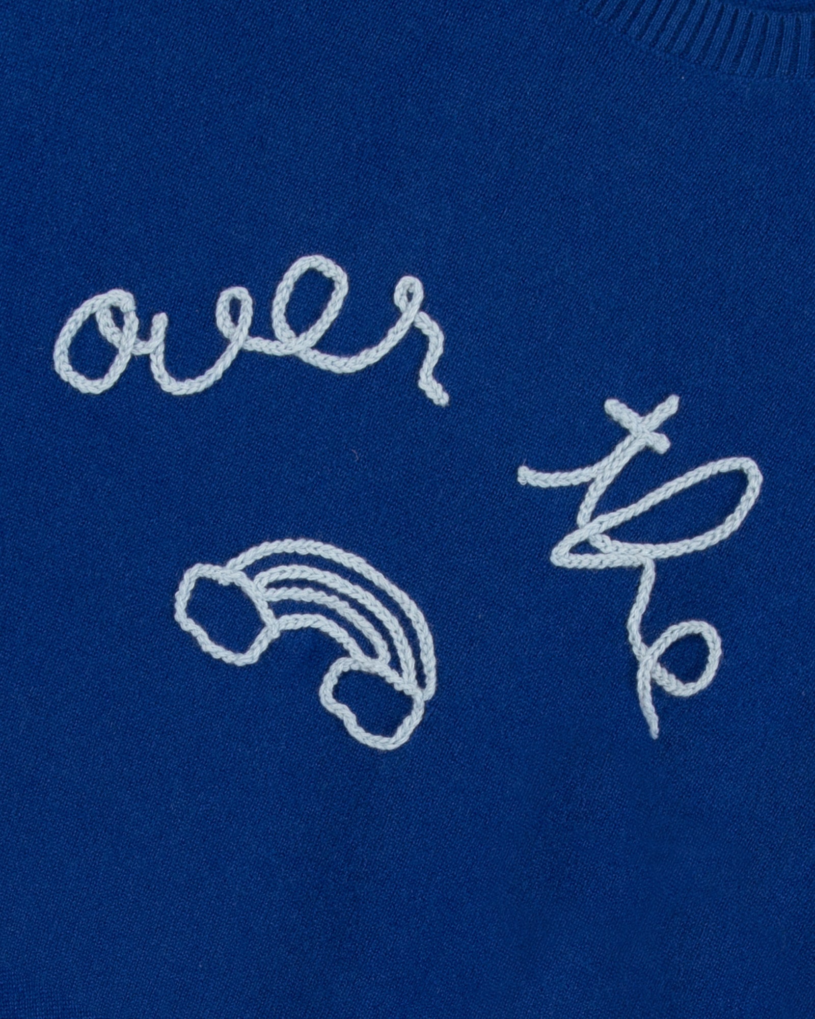 "Over The Rainbow" Buzelin Cashmere Sweater