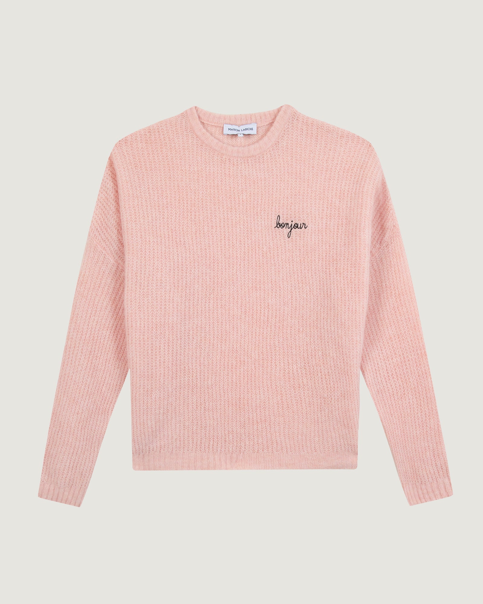 Pull "Bonjour" Cerisoles Wool And Alpaga