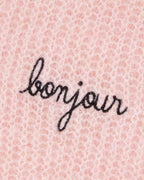 Pull "Bonjour" Cerisoles Wool And Alpaga