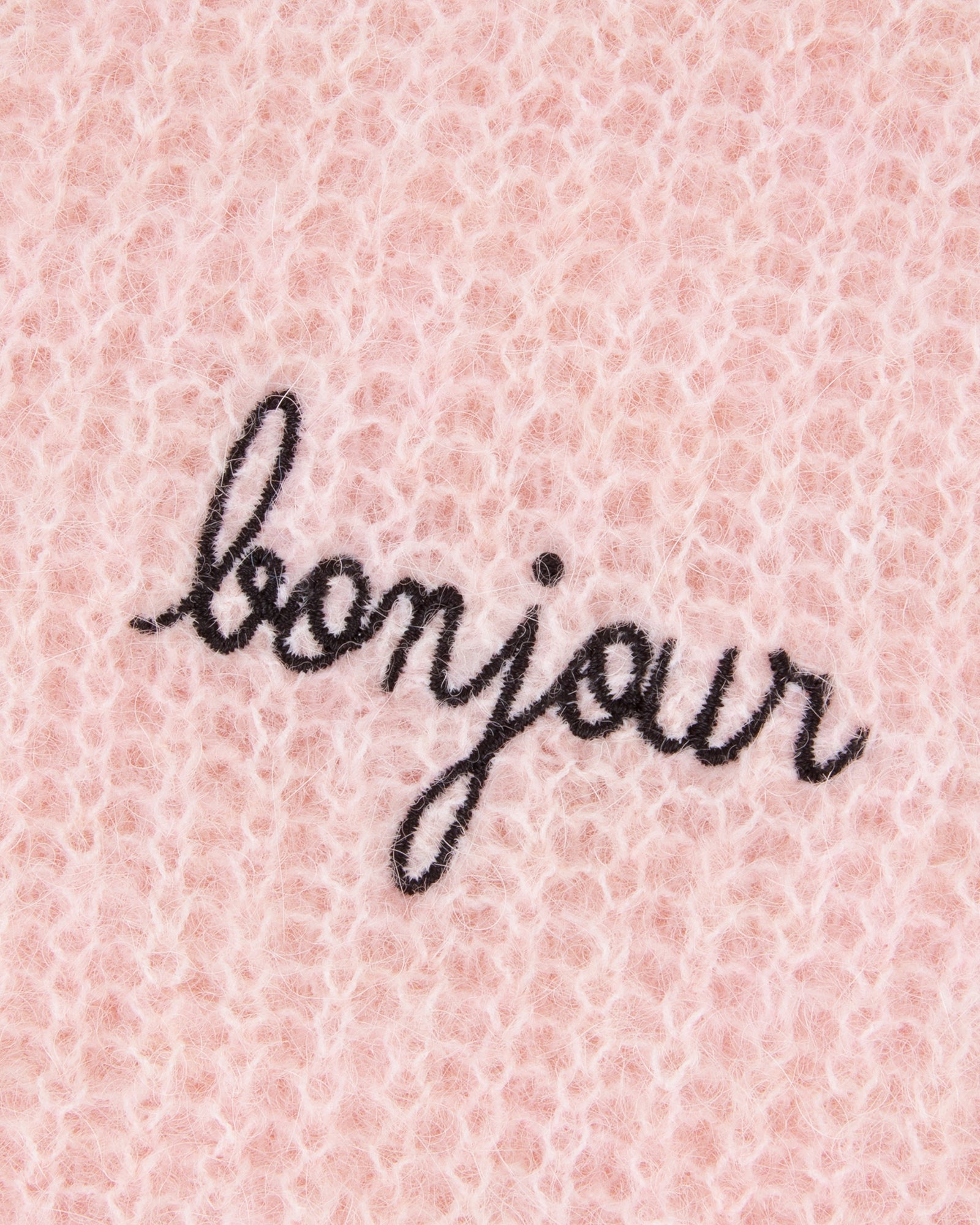 Pull "Bonjour" Cerisoles Wool And Alpaga