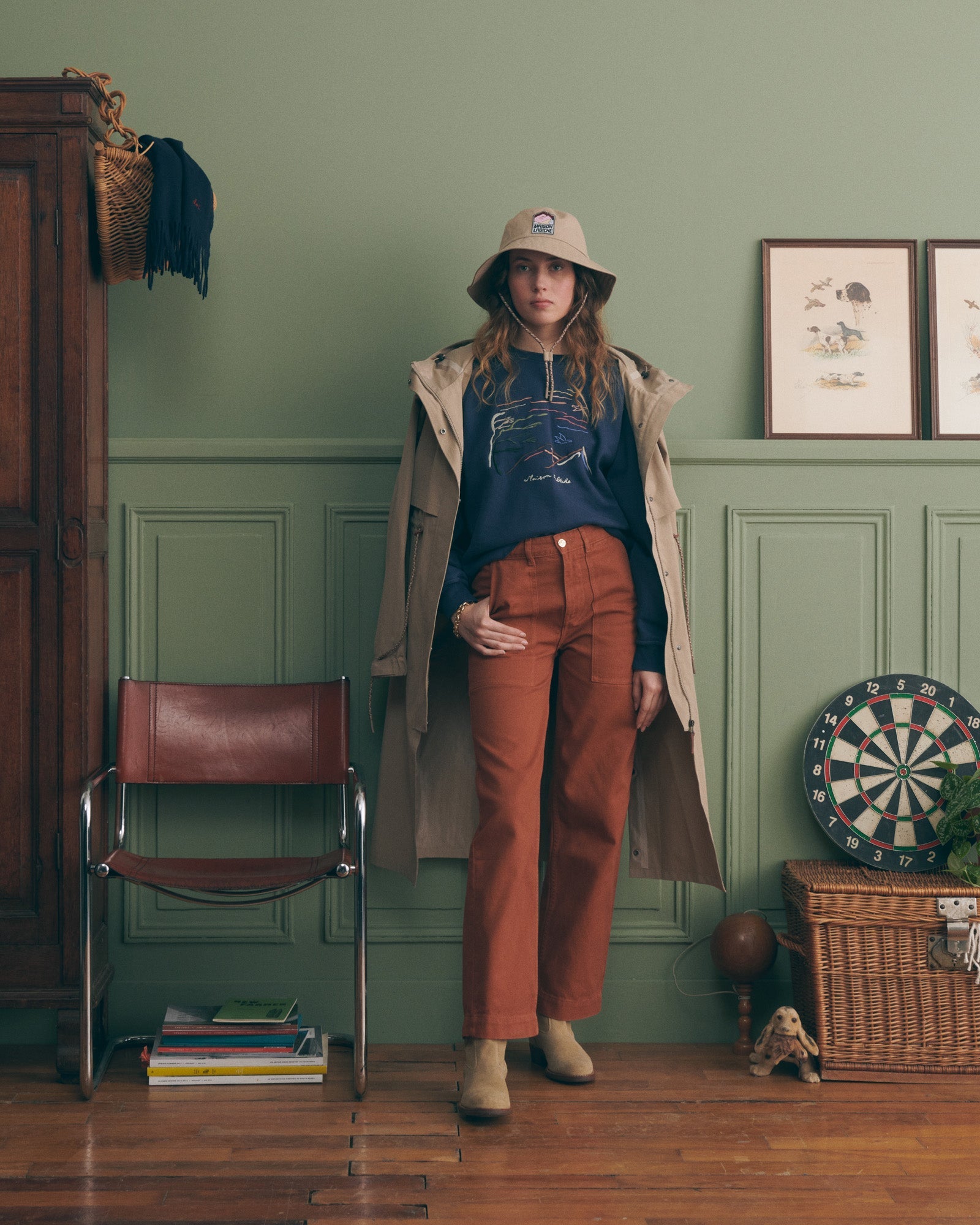 Pantalon "Lyocell And Cotton" Chevreuil